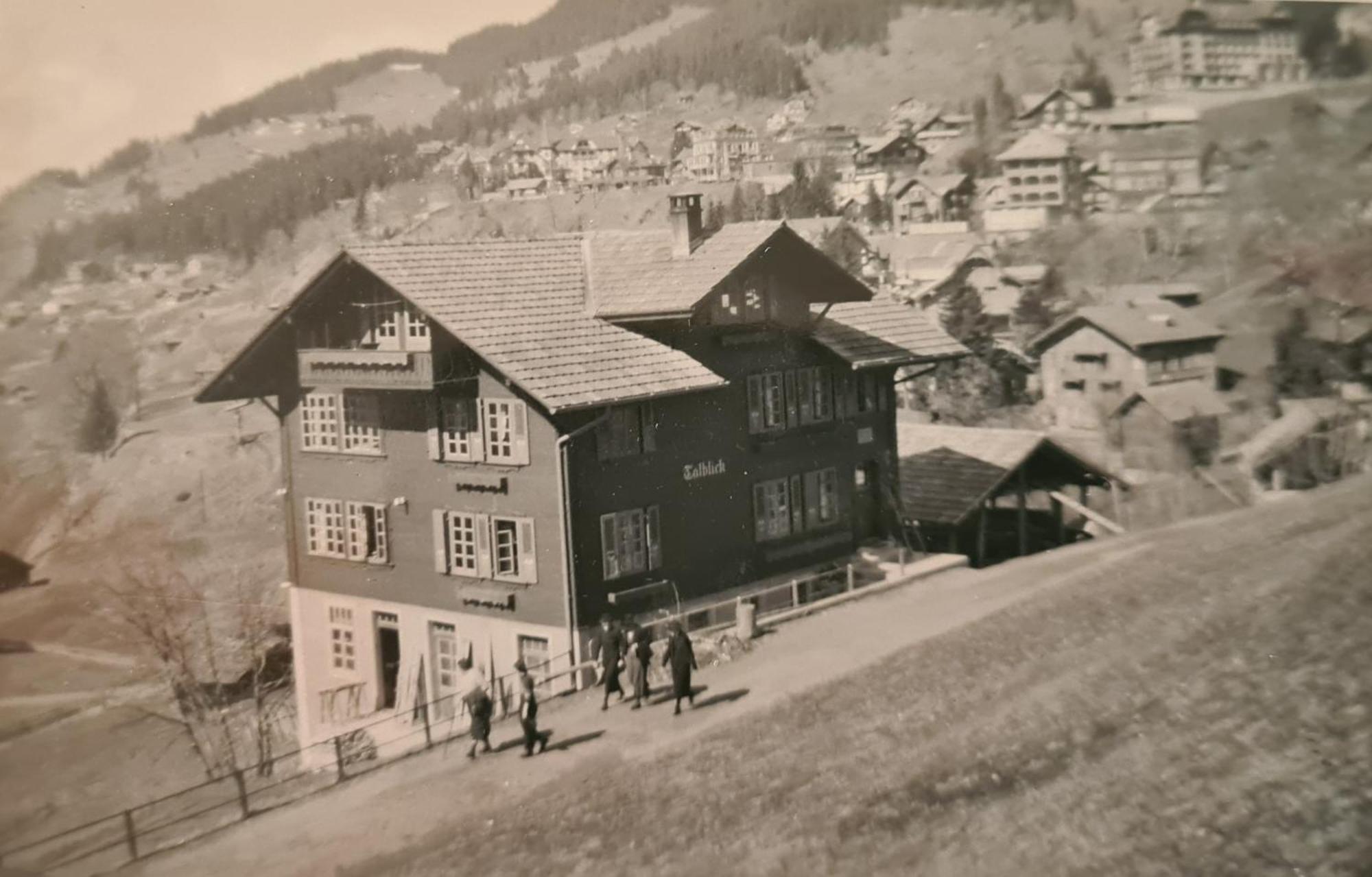 Apartamento Traditional Chalet In Wengen - Top Floor Exterior foto